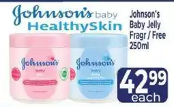 Supa Store Johnson's Baby Jelly Fragr / Free 250ml offer