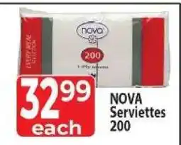 Supa Store NOVA Serviettes 200 offer