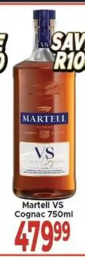 Supa Store Martell VS Cognac 750ml offer