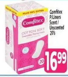 Supa Store Comfitex P/Liners Scent / Unscented 20's offer