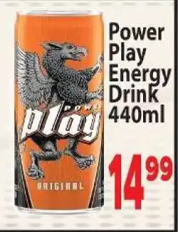 Supa Store Power Play Energy Drink 440ml offer