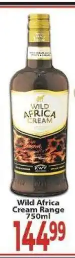 Supa Store Wild Africa Cream Range offer