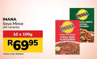 Imana Soya Mince