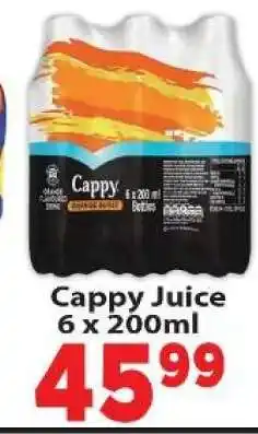 Supa Store Cappy Juice offer