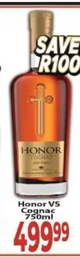 Supa Store Honor VS Cognac 750ml offer