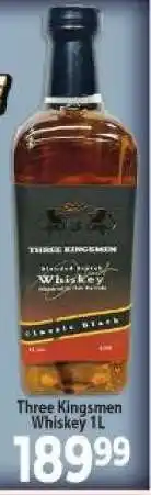 Supa Store Three Kingsmen Whiskey 1L offer