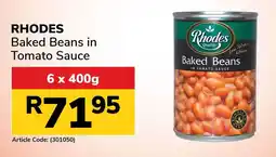 Jumbo Rhodes Baked Beans in Tomato Sauce offer