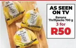 Food Lover's Market Banana thriftpacks offer