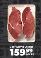 Food Lover's Market Beef rump steaks offer