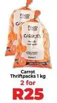 Food Lover's Market Lovers+ - carrots offer