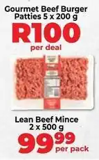 Food Lover's Market Gourmet - beef burger patties offer