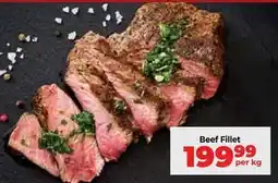 Food Lover's Market Beef fillet offer