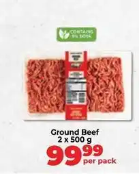 Food Lover's Market Ground beef offer