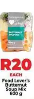 Food Lover's Market Butternut soup mix offer