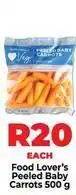 Food Lover's Market Peeled baby carrots 500 g offer