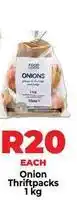 Food Lover's Market Onion thriftpacks offer