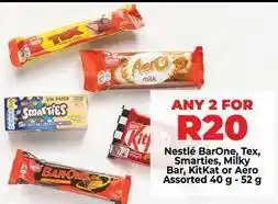 Food Lover's Market Nestlé - barone, tex, smarties, milky bar, kitkat or aero offer