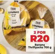 Food Lover's Market Bananas thriftpacks offer