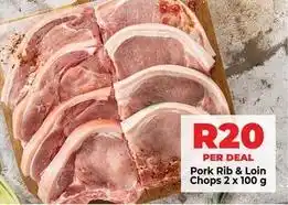 Pork rib & loin chops