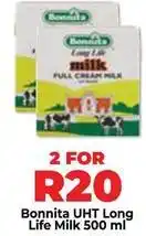 Food Lover's Market Bonnita - uht long life milk offer