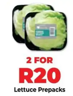 Food Lover's Market Lettuce Prepacks offer