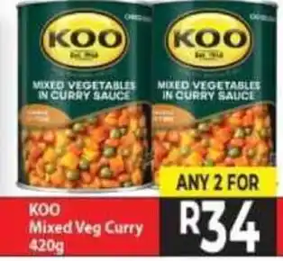 KOO Mixed Veg Curry
