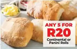 Food Lover's Market Continental or Panini Rolls offer