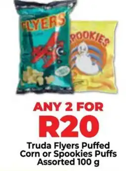 Food Lover's Market Truda Flyers Puffed Corn or Spookies Puffs Assorted offer