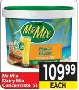 Supa Store Mr Mix Dairy Mix Concentrate offer