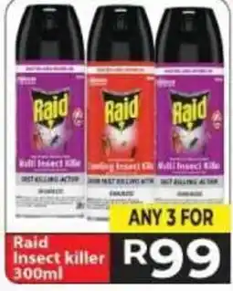 Supa Store Raid Insect killer offer