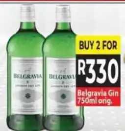 Supa Store Belgravia Gin offer