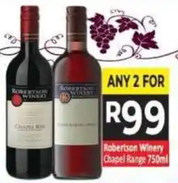 Supa Store Robertson Winery Chapel Range offer