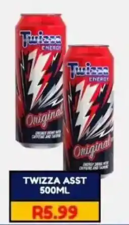 Saverite Twizza Energy Original Assorted offer