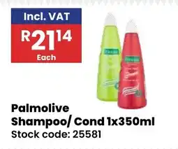 Africa Cash and Carry Palmolive Shampoo/ Cond offer
