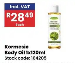 Africa Cash and Carry Kormesic Body Oil offer