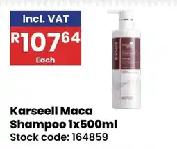 Africa Cash and Carry Karseell Maca Shampoo offer