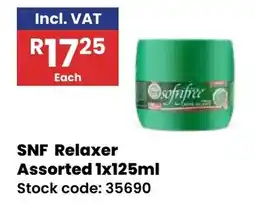 Africa Cash and Carry SNF Relaxer Assorted offer
