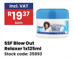 Africa Cash and Carry SSF Blow Out Relaxer offer