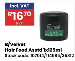 Africa Cash and Carry B/Velvet Hair Food offer