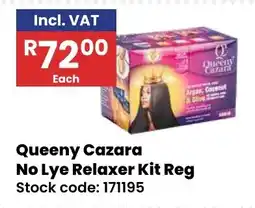 Africa Cash and Carry QueenY Cazara No Lye Relaxer Kit Reg offer