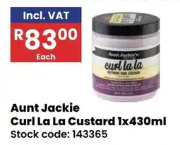 Africa Cash and Carry Aunt Jackie Curl La La Custard offer
