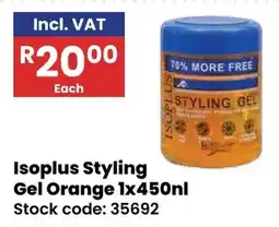 Africa Cash and Carry Isoplus Styling Gel Orange offer