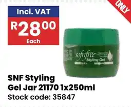 Africa Cash and Carry SNF Styling Gel Jar offer
