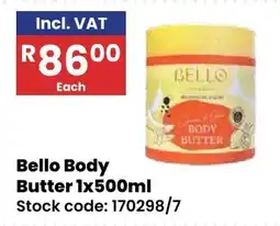 Africa Cash and Carry Bello Body Butter offer