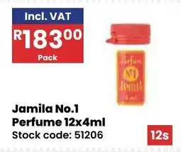Africa Cash and Carry Jamila No.1 Perfume offer