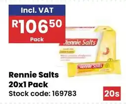 Africa Cash and Carry Rennie Salts offer