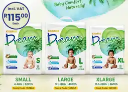 Africa Cash and Carry KissKids Dream Baby Diapers offer