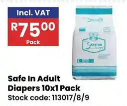 Africa Cash and Carry Safe In Adult Diapers offer