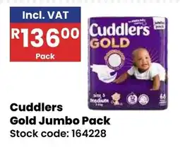 Africa Cash and Carry Cuddlers Gold Jumbo Pack offer