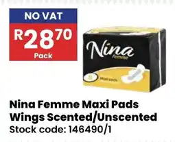 Africa Cash and Carry Nina Femme Maxi Pads offer
